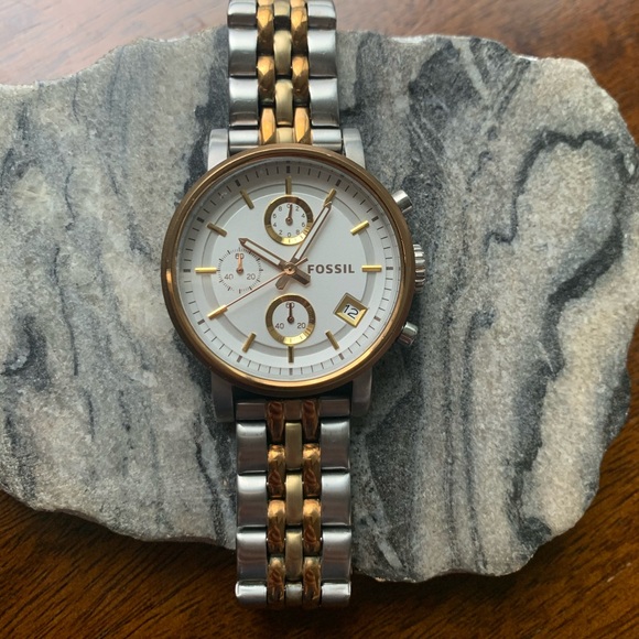 Fossil Accessories - Fossil Tri-tone watch